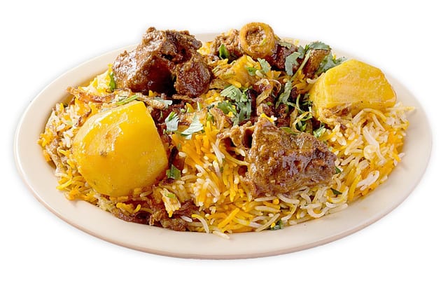 Mutton Goat Biryani.