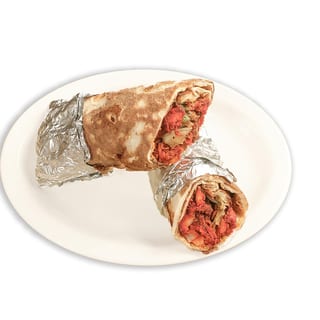 Chicken 65 Naan Roll
