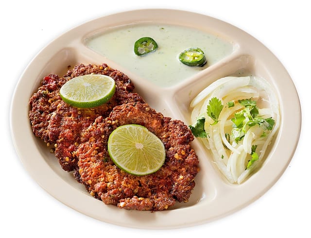 Beef Chapli Kabob (3pcs).