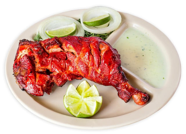 Chicken Tikka Leg 2 pcs**.