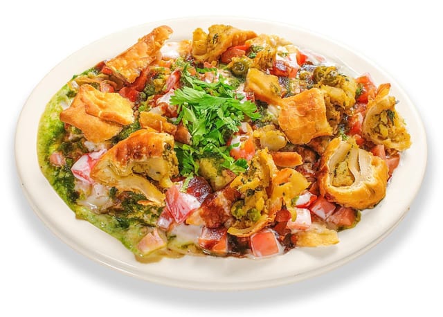 Samosa Chaat.