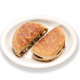 Beef Chapli Bun Kabob