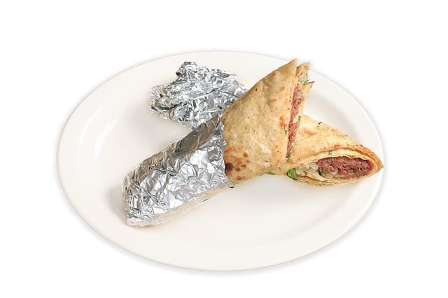 Chicken Seekh Paratha Wrap.