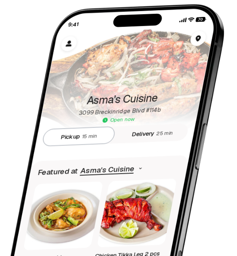 Asma's Cuisine app preview