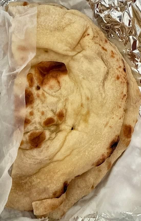 Tandoori Buttered Naan.