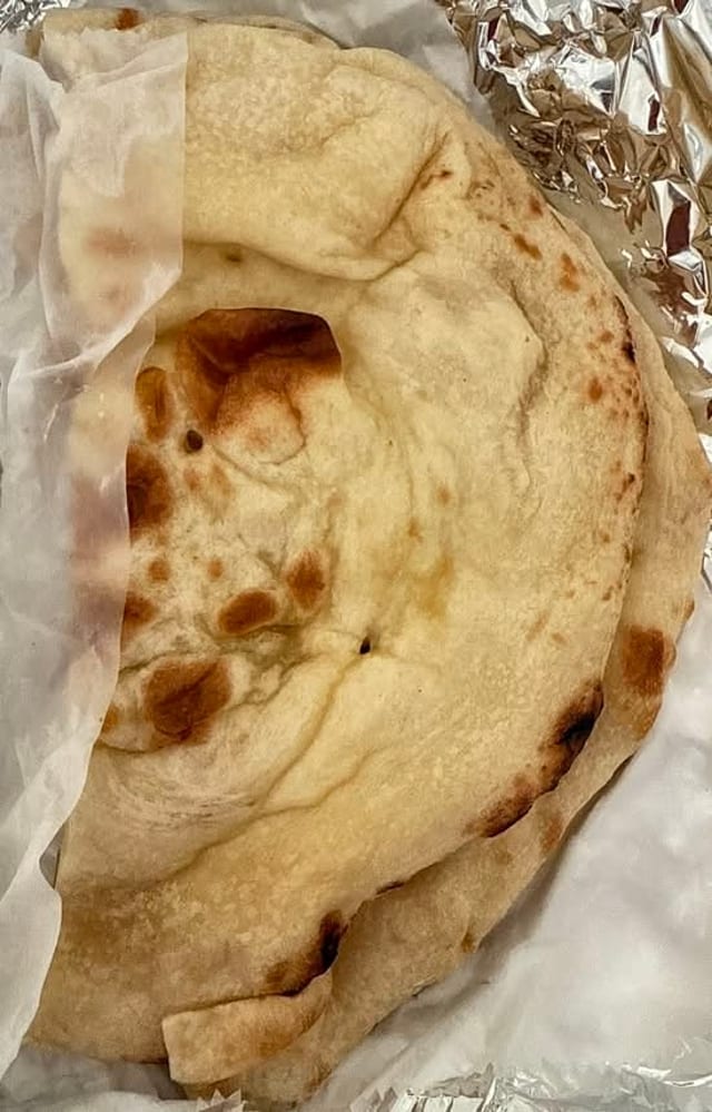 Tandoori Buttered Naan.