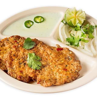 Chicken Chapli Kabob*
